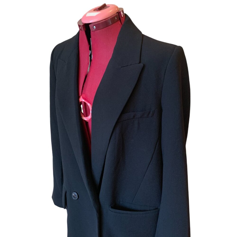 ZARA 🖤 Classic Elegant black oversized blazer - Large - Picture 8 of 12